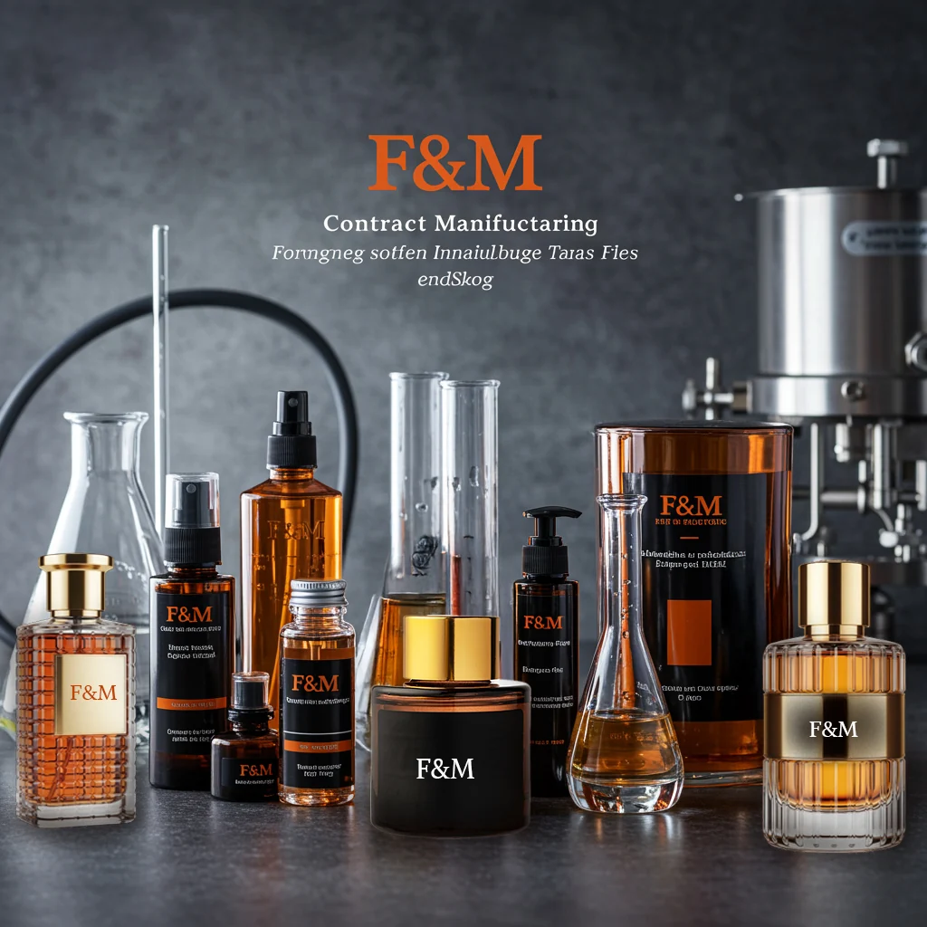 F&M perfume bottles and fragrance formulation equipment